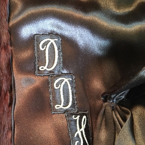 Vintage Fur Coat Mink dyed Ermine - Picture 4 of 4